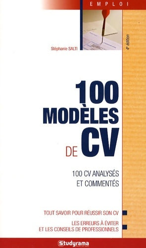 Livrenpoche : 100 modèles de CV - Stéphanie Salti - Livre