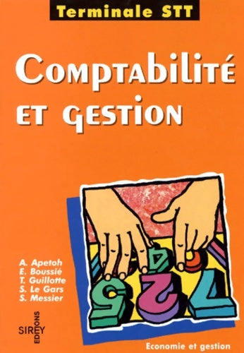 Livrenpoche : Comptabilité et gestion terminale STT 1994 - Apetoh - Livre