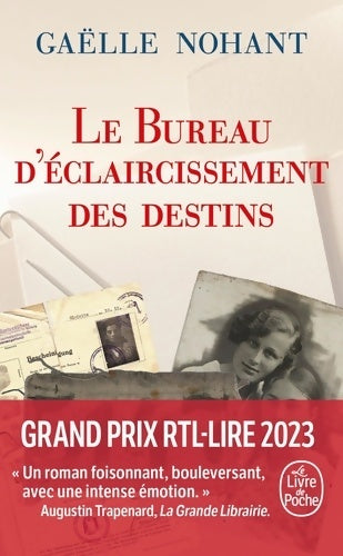 Livrenpoche : Le bureau d'éclaircissement des destins - Gaëlle Nohant - Livre