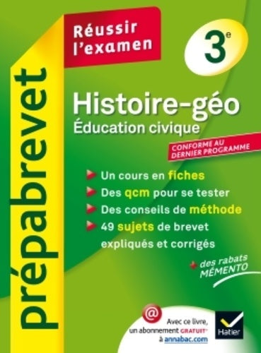 Livrenpoche : Histoire-géographie Éducation civique 3e - Christophe Clavel - Livre