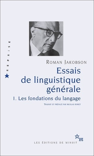 Livrenpoche : Essais de linguistique générale t1. Les fondations du langage - Roman Jakobson - Livre
