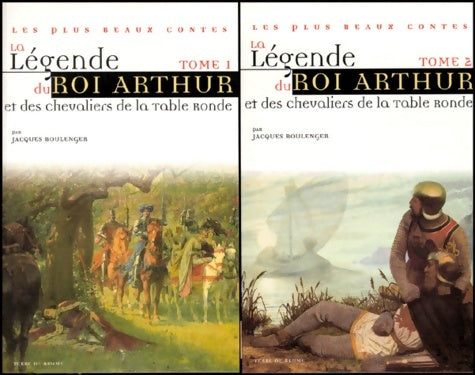 Livrenpoche : Coffret La légende Du Roi Arthur Et Des Chevaliers De La Table Ronde 2 Volumes - Jacques Boulenger - Livre