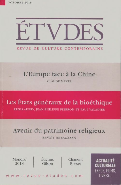 Livrenpoche : Études n°4253 - Collectif - Livre