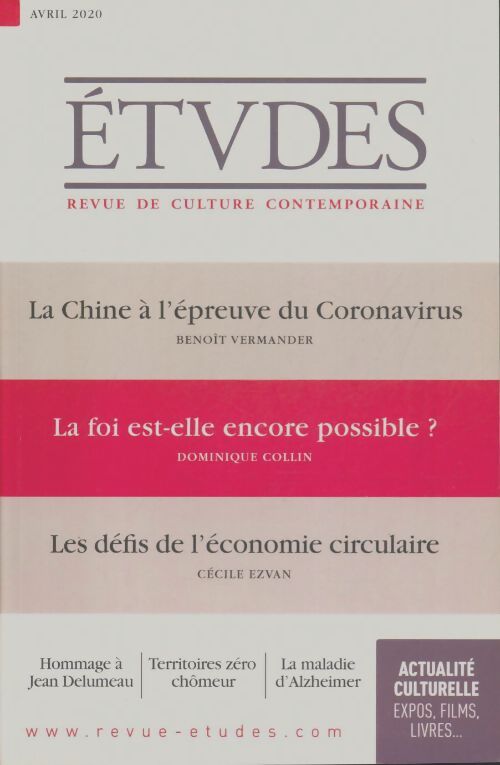 Livrenpoche : Études n°4270 - Collectif - Livre
