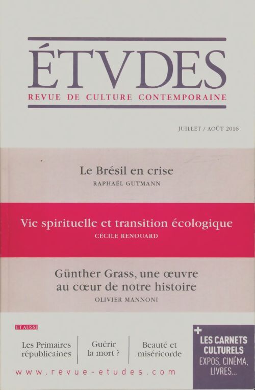 Livrenpoche : Études n°4229 - Collectif - Livre