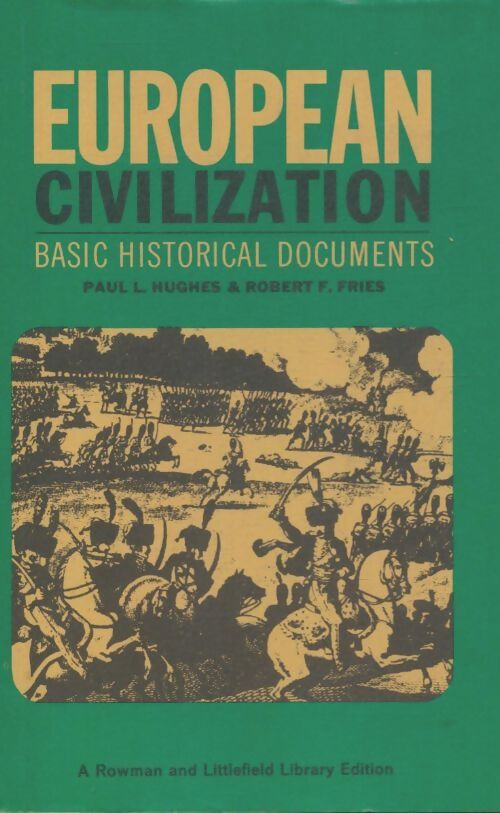 Livrenpoche : European civilization - Robert F Fries - Livre