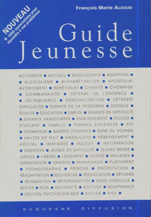 Livrenpoche : Guide jeunesse - François Marie Algoud - Livre