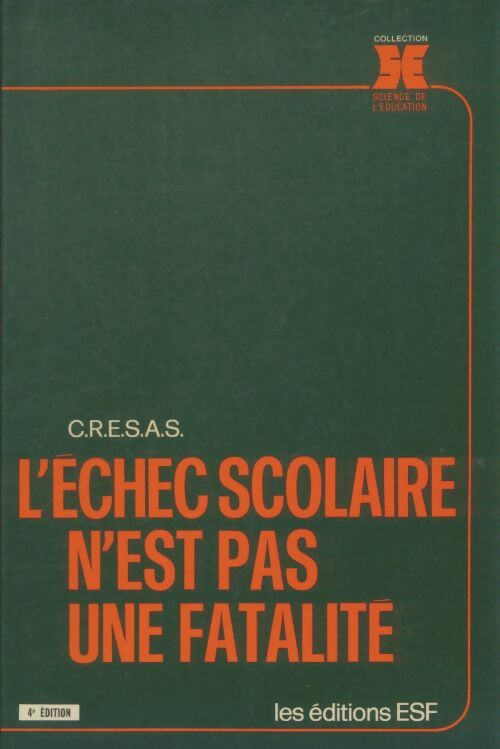 Livrenpoche : L'échec scolaire n'est pas une fatalité - Daniel Zimmermann - Livre