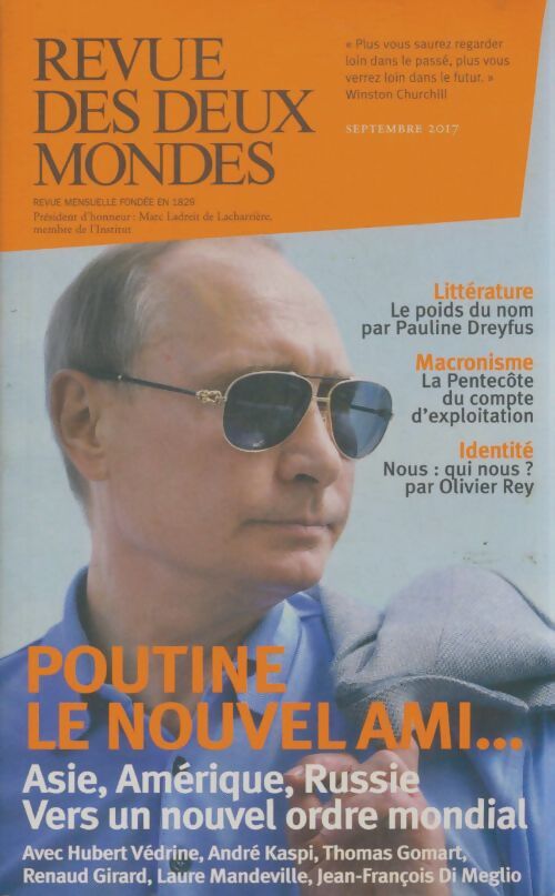 Livrenpoche : Revue des deux mondes septembre 2017 - Collectif - Livre