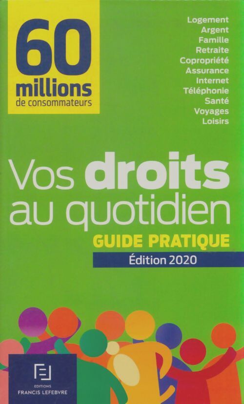 Livrenpoche : Vos droits au quotidien 2020 - Collectif - Livre