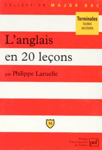 Livrenpoche : L'anglais en 20 leçons - Philippe Laruelle - Livre