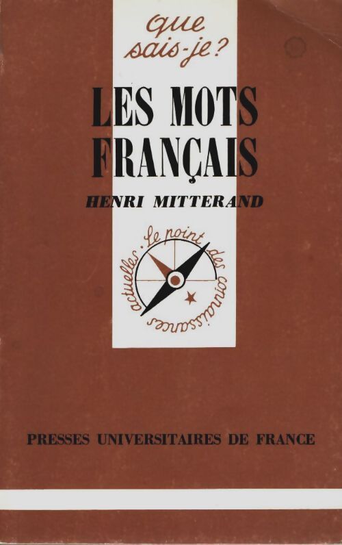Livrenpoche : Les mots français - Henri Mitterand - Livre
