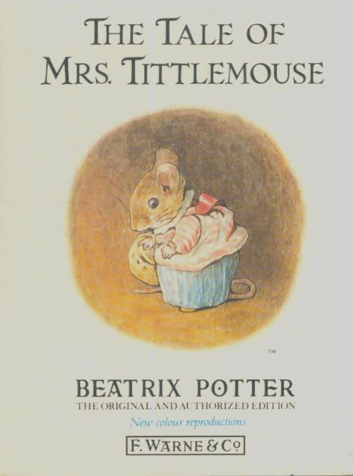 Livrenpoche : The tale of mrs. Tittlemouse - Beatrix Potter - Livre