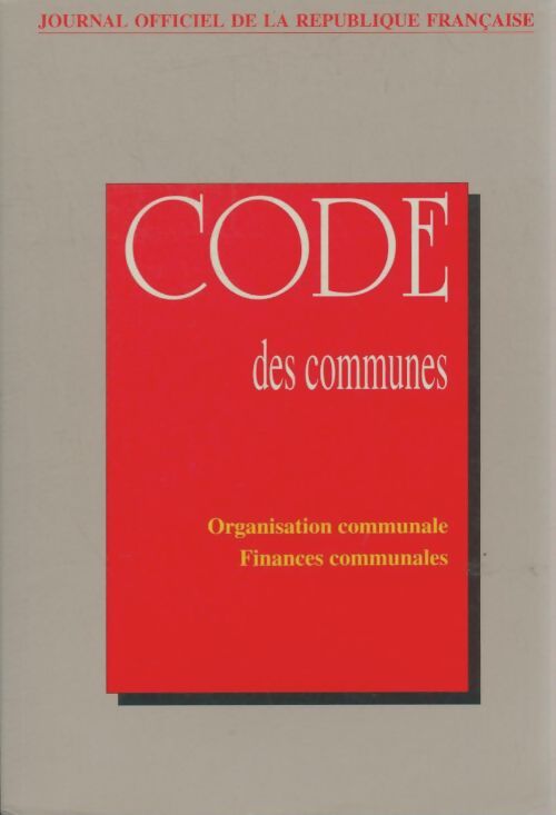 Livrenpoche : Code des communes - Collectif - Livre