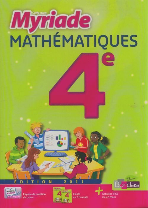 Livrenpoche : Mathématiques 4e - Collectif - Livre