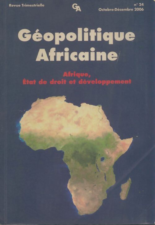 Livrenpoche : Géopolitique africaine n°24 - Collectif - Livre