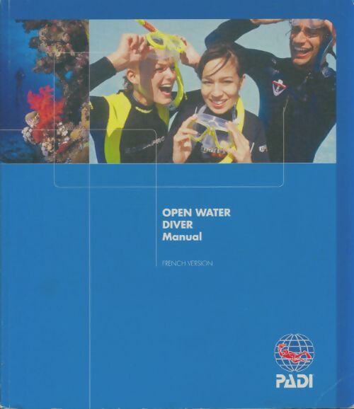 Livrenpoche : Open water manual version française - Collectif - Livre