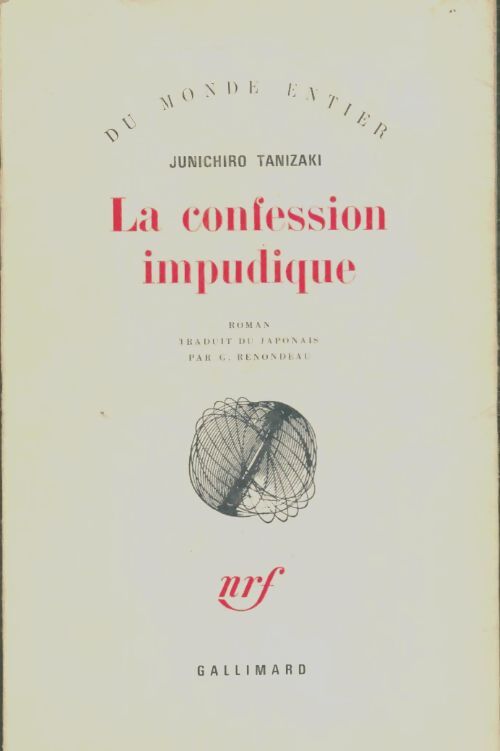 Livrenpoche : La confession impudique - Junichirô Tanizaki - Livre