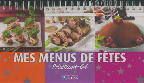 Livrenpoche : Mes menus de fêtes printemps-été - Collectif - Livre