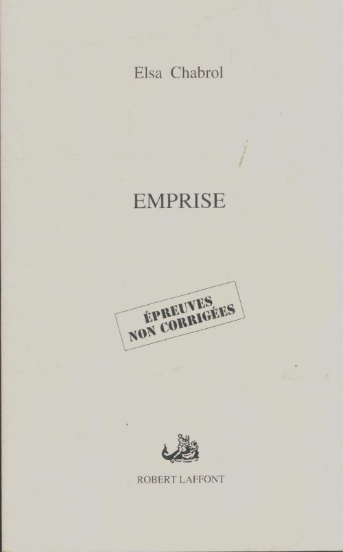 Livrenpoche : Emprise - Elsa Chabrol - Livre