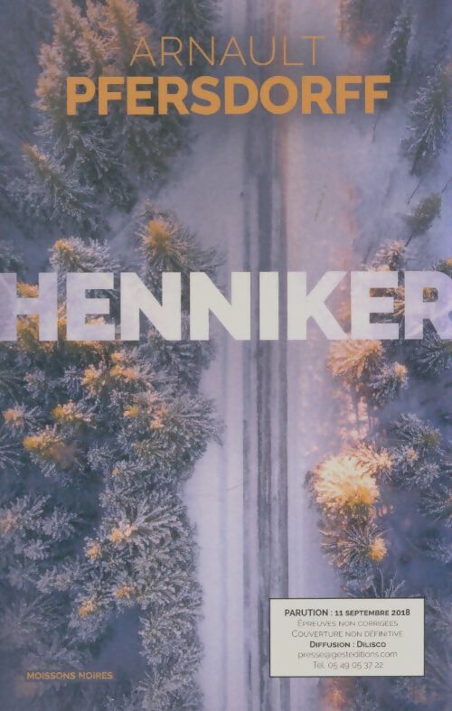 Livrenpoche : Hennoker - Arnault Pfersdorff - Livre