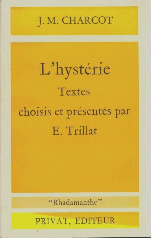 Livrenpoche : L'hystérie  - J.M Charcot - Livre