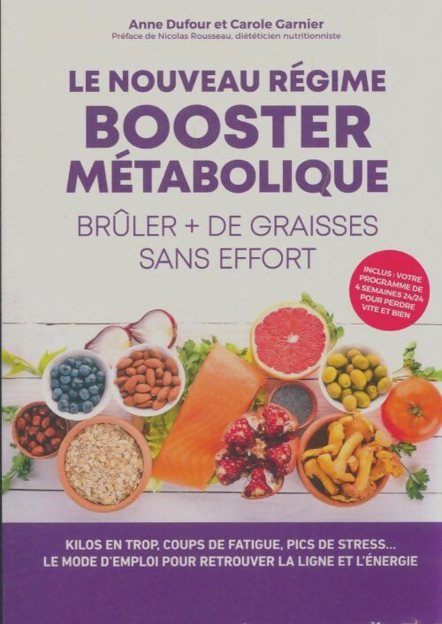 Livrenpoche : Nouveau régime booster métabolique - Carole Garnier - Livre