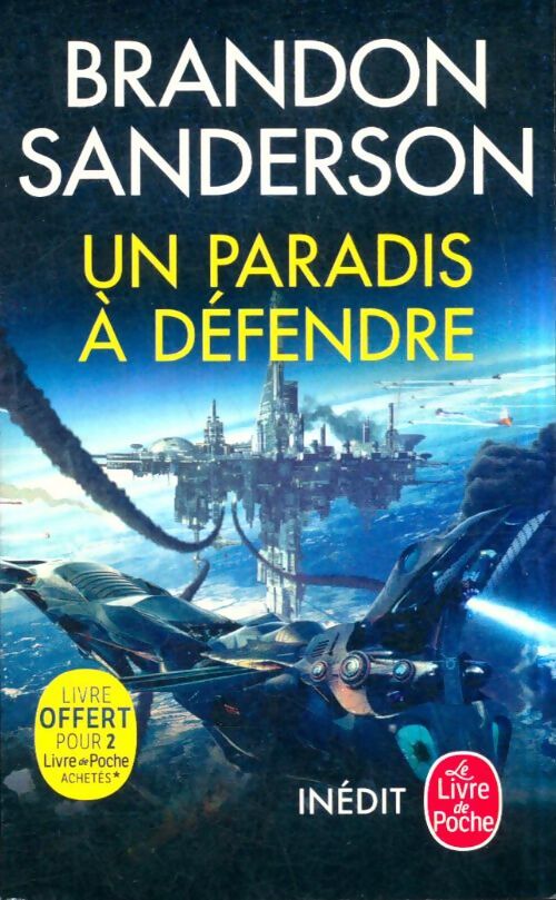 Livrenpoche : Un paradis à défendre - Brandon Sanderson - Livre