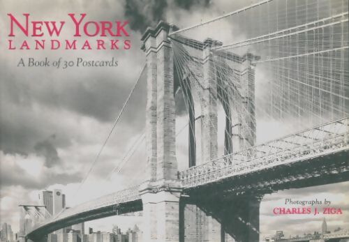 Livrenpoche : New York landmarks : A book of 30 postcards - Charles J Ziga - Livre