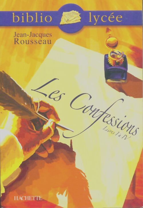 Livrenpoche : Les Confessions (Livres I à IV) - Rousseau - Livre