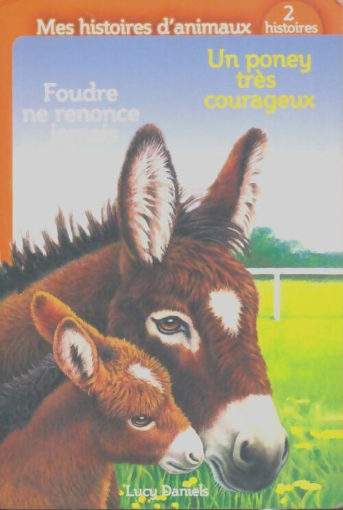 Livrenpoche : Un poney très courageux / Foudre ne renonce jamais - Lucy Daniels - Livre