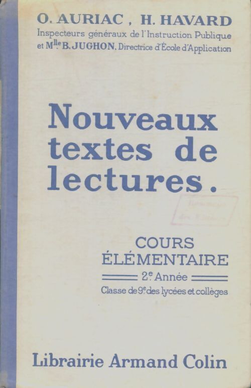 Livrenpoche : Nouveaux textes de lectures CE2 - Collectif - Livre