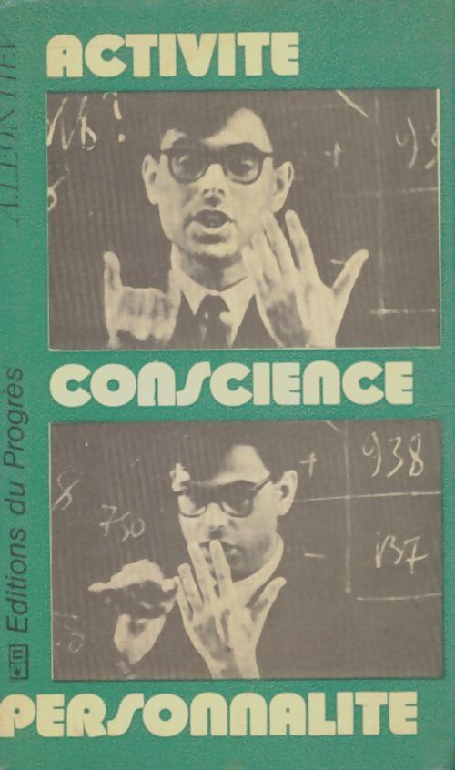Livrenpoche : Activité, conscience, personnalité - A Leontiev - Livre
