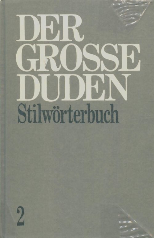 Livrenpoche : Duden stilworterbuch der deutschen sprache - Collectif - Livre