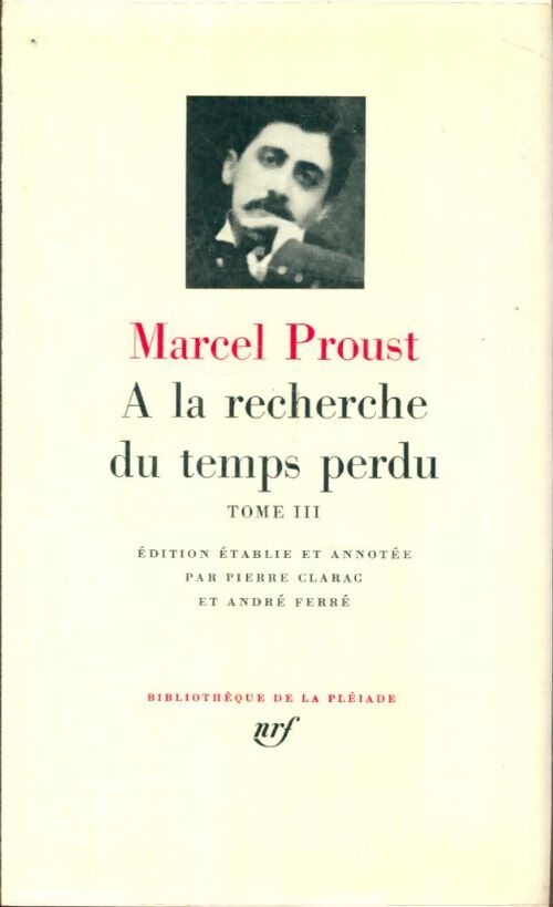 Livrenpoche : A la recherche du temps perdu Tome III - Marcel Proust - Livre