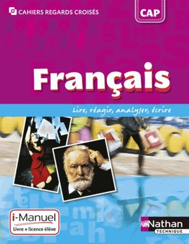 Livrenpoche : Français CAP - Adrien David - Livre