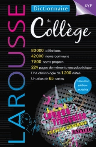 Livrenpoche : Dictionnaire du Collège - Carine Girac-Marinier - Livre