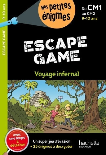 Livrenpoche : Escape game - Du CM1 au CM2 - Cahier de vacances 2024 - Charlotte Leroy-jouenne - Livre