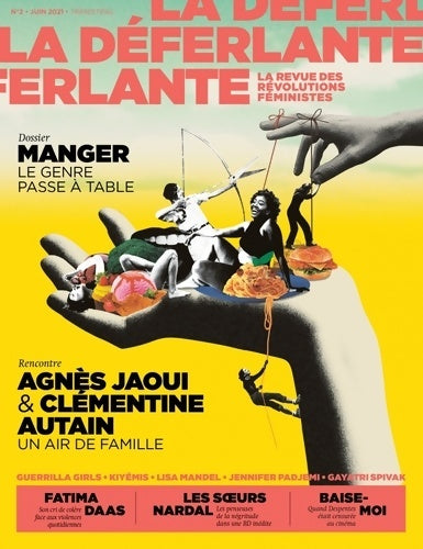Livrenpoche : La Déferlante N°2 - Manger - Quand le genre passe à table : MANGER - QUAND LE GENRE PASSE À TABLE - Collectif - Livre