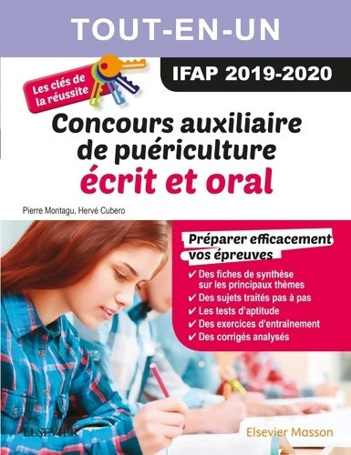 Livrenpoche : Concours Auxiliaire de puériculture 2019/2020 Tout-en-un : écrit et oral: Les clés de la réussite - Pierre Montagu - Livre