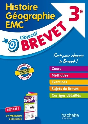 Livrenpoche : Objectif brevet - L'épreuve d'histoire-geographie-education civique - Laurent Bonnet - Livre