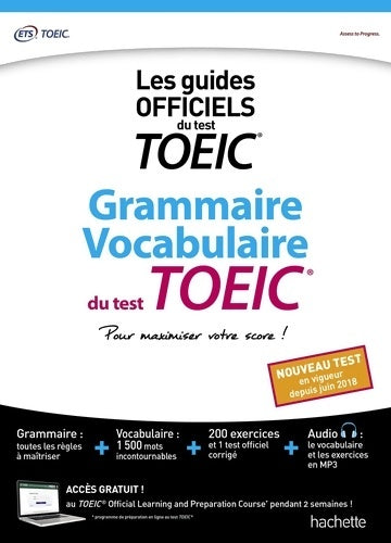 Livrenpoche : Grammaire Vocabulaire TOEIC® - ETS - Livre