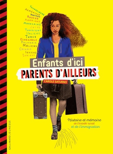 Livrenpoche : ENFANTS D'ICI PARENTS D'AILLEURS - Carole Saturno - Livre