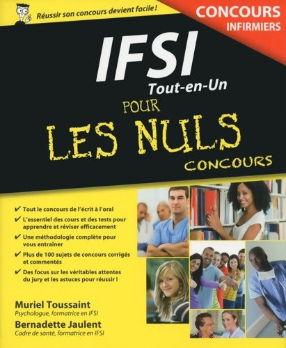 Livrenpoche : IFSI Tout-en-un Pour les Nuls Concours - Bernadette Jaulent - Livre