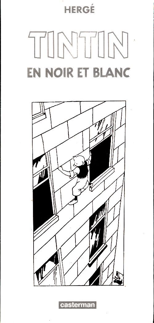 Livrenpoche : Tintin - tintin coffret : Coffret mini albums noir et blanc - Hergé - Livre