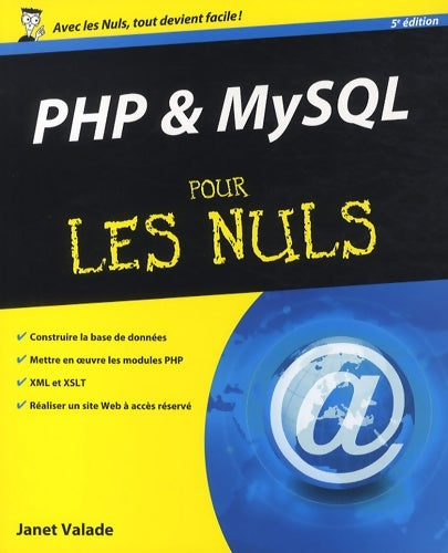 Livrenpoche : PHP et MySQL 5e Pour les Nuls - Janet Valade - Livre