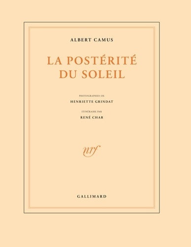 Livrenpoche : La Posterite Du Soleil - Albert Camus - Livre