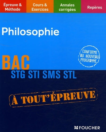 Livrenpoche : Philosophie Bac STG STI SMS STL - Jacques Chatain - Livre