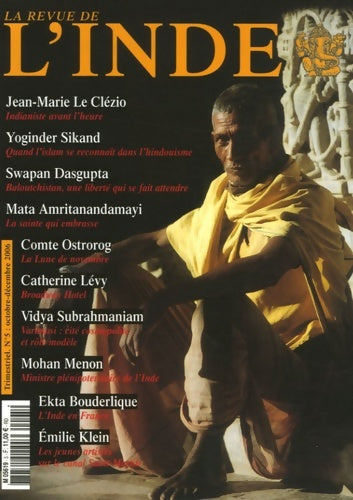 Livrenpoche : REVUE DE L'INDE N°5 - Collectif - Livre