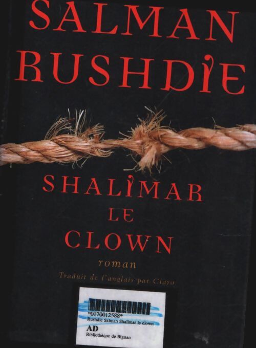 Livrenpoche : Shalimar le clown - Salman Rushdie - Livre